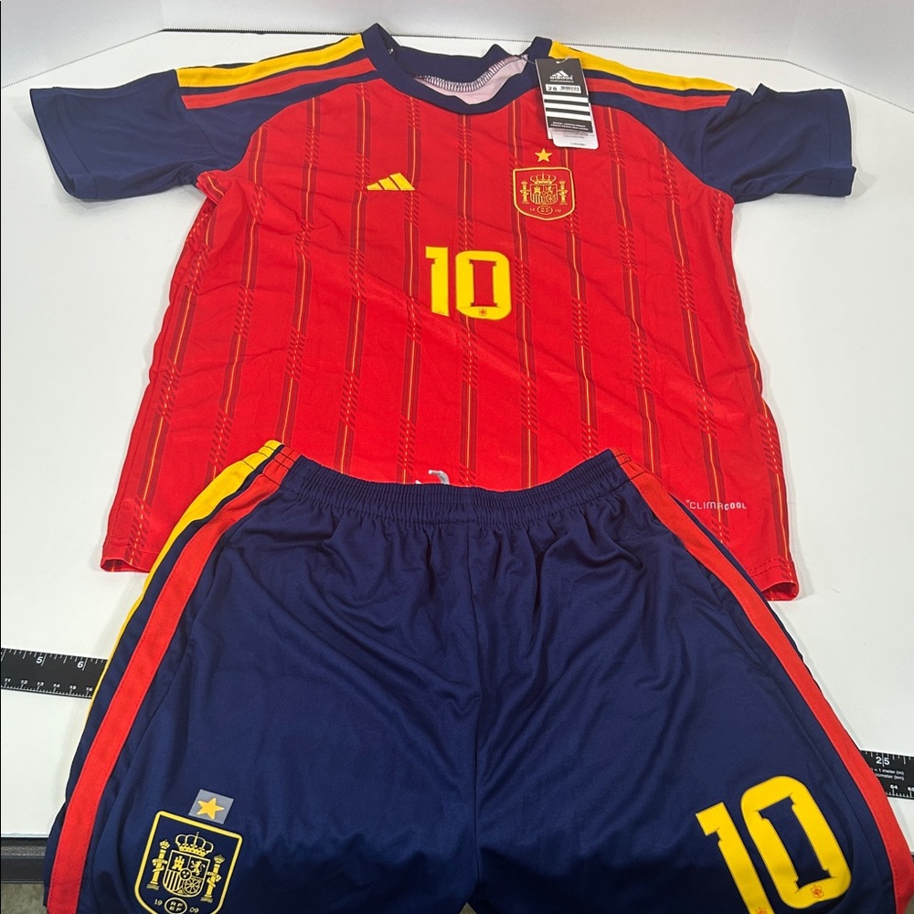 adidas Spain National team Soccer Kit with shorts